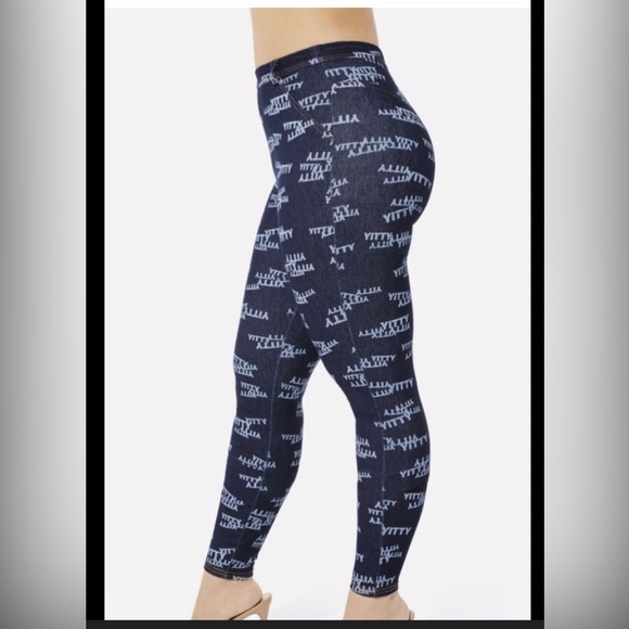 YITTY Pants - Yitty 5X denim leggings stretchy 1688